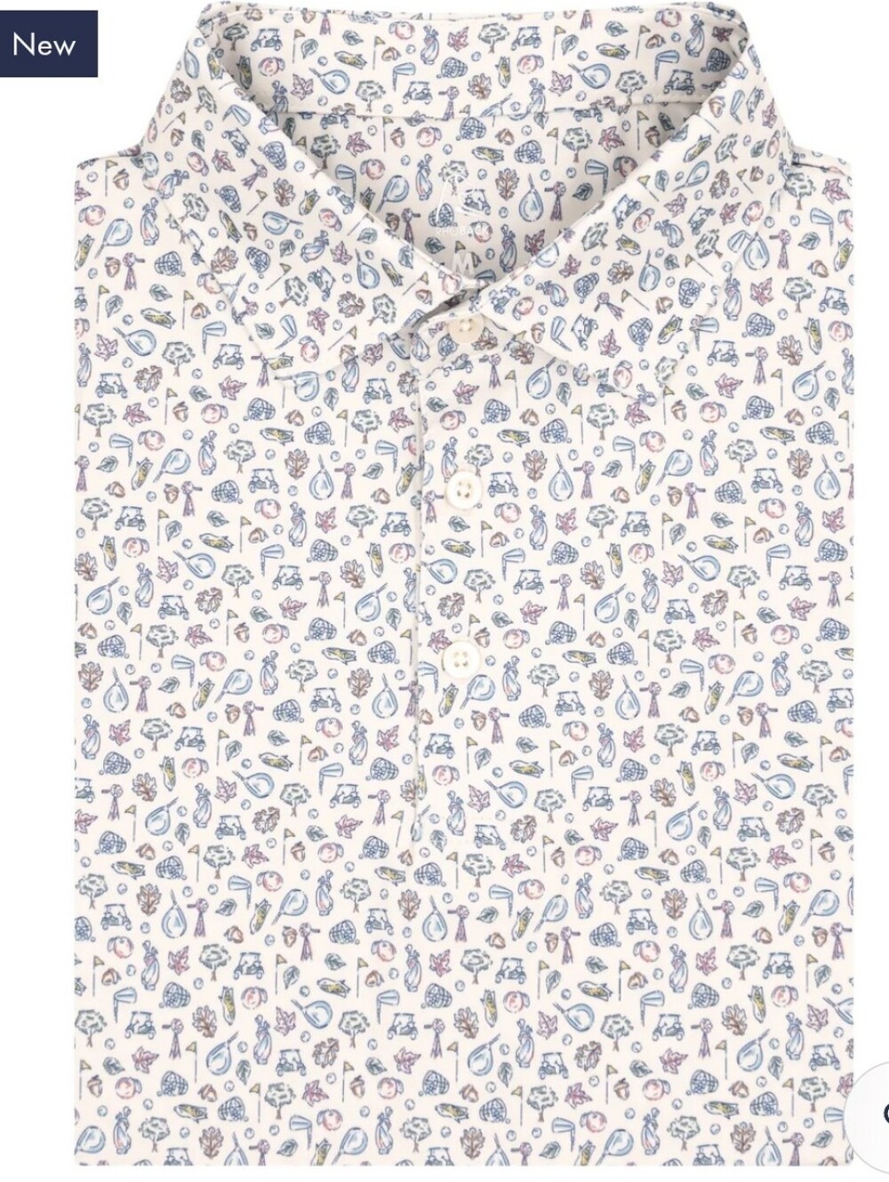 Rhoback The Leaf Rule Men's Short Sleeve Performance Polo